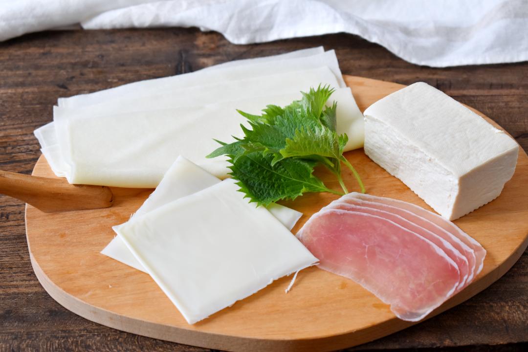 豆腐と豆乳チーズの春巻き 材料