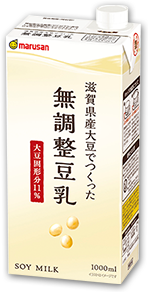 滋賀県産大豆でつくった無調整豆乳 1000ml　(通販専用商品)