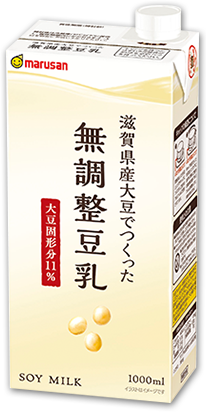 滋賀県産大豆でつくった無調整豆乳 1000ml (通販専用商品)