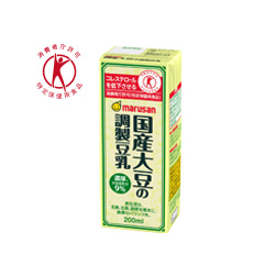 特定保健用食品 国産大豆の調製豆乳 200ml