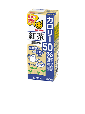 豆乳飲料 紅茶 カロリー50 オフ 0ml マルサンアイ株式会社 豆乳と味噌メーカー