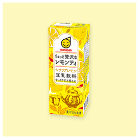 豆乳飲料 ちょっと贅沢なレモンティ シチリアレモン 200ml