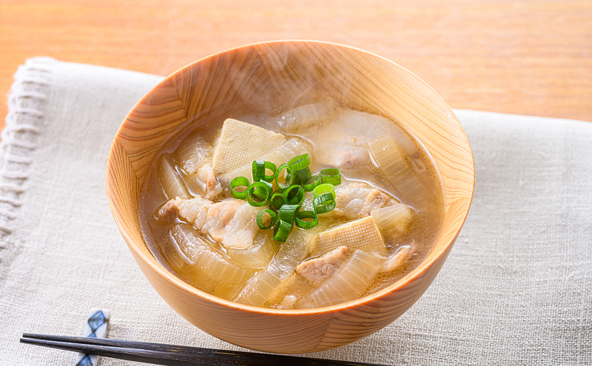 とろとろ豚汁｜味噌レシピ｜マルサンアイのお料理レシピ｜マルサンアイ 