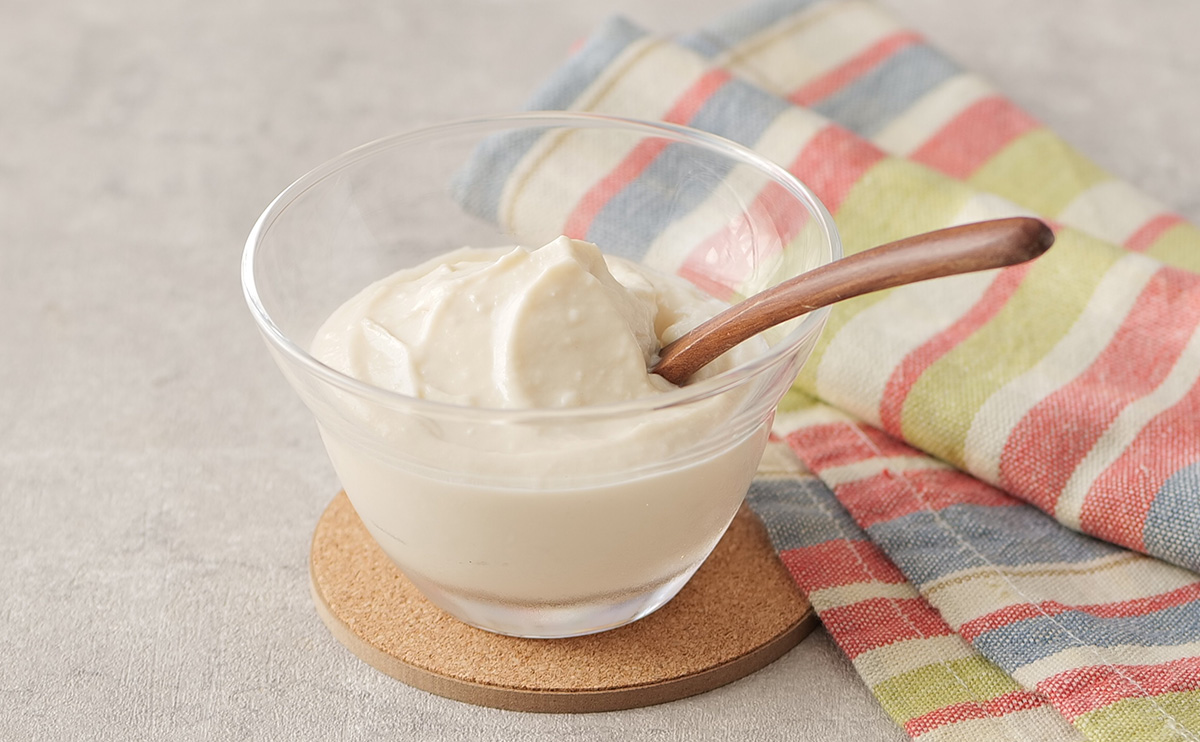 豆乳グルトのクリーム｜豆乳グルトレシピ｜マルサンアイのお料理レシピ