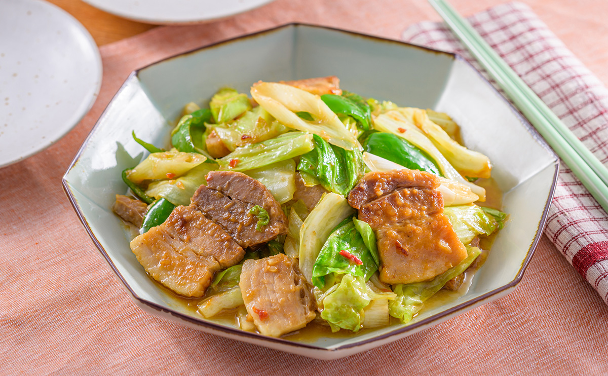 和風回鍋肉｜味噌レシピ｜マルサンアイのお料理レシピ｜マルサンアイ