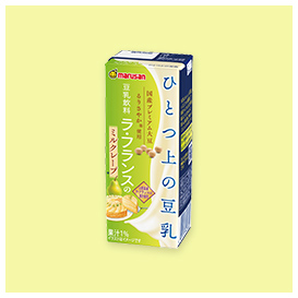 ひとつ上の豆乳 ひとつ上の豆乳 ラ・フランスのミルクレープ 200ml