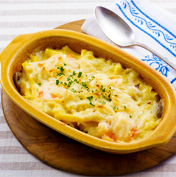 えびマカロニグラタン