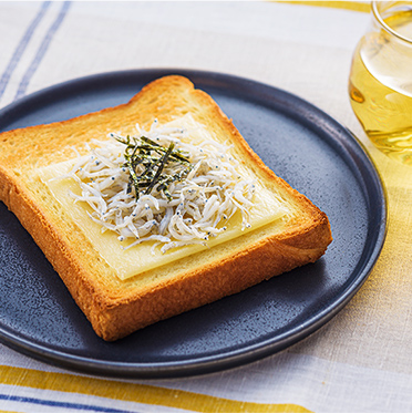 しらすの和風トースト