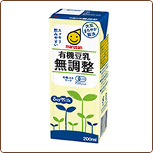 有機豆乳無調整 200ml
