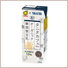 タニタカフェ監修 オーガニック 無調整豆乳 200ml