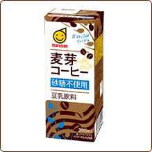 豆乳飲料麦芽コーヒー砂糖不使用 200ml