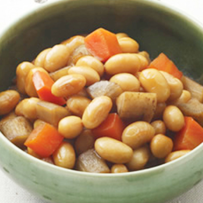 大豆入りきんぴら