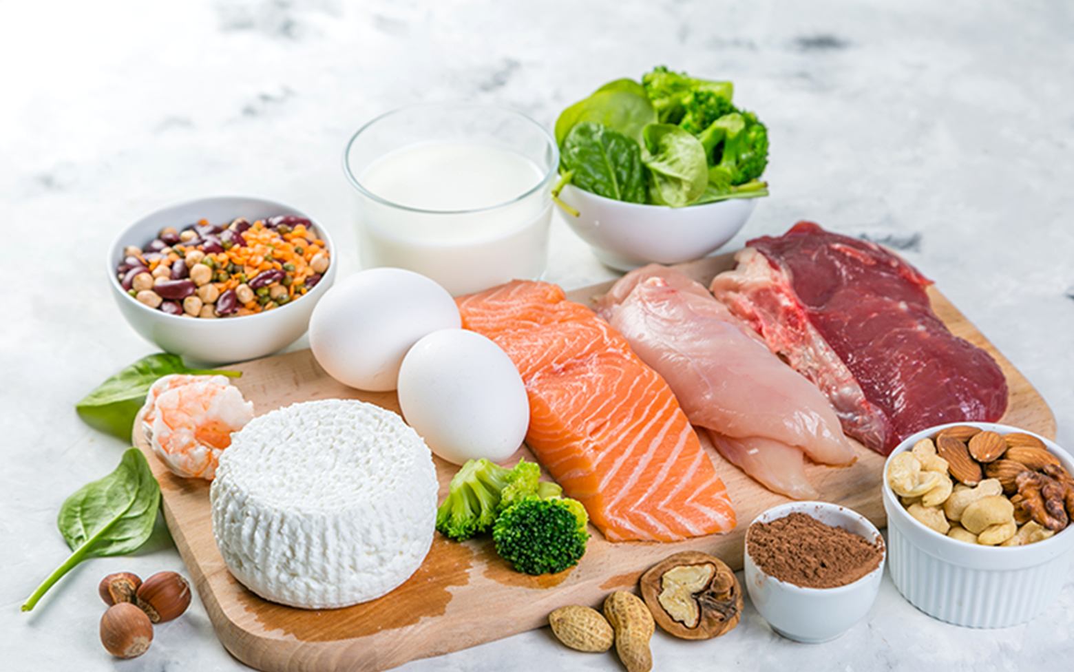 画像：たんぱく質とアミノ酸について