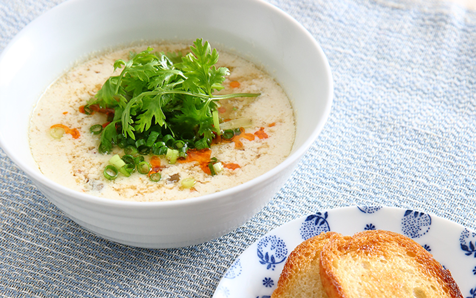 画像：鹹豆漿(シェンドウジャン)