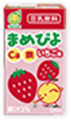 画像：まめぴよいちご味