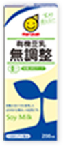 画像：有機豆乳無調整
