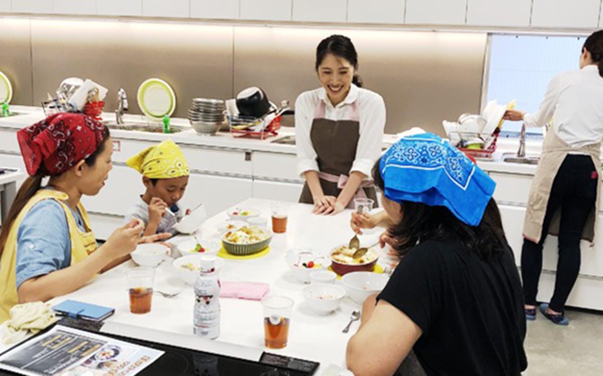 画像：おやこで作る料理教室