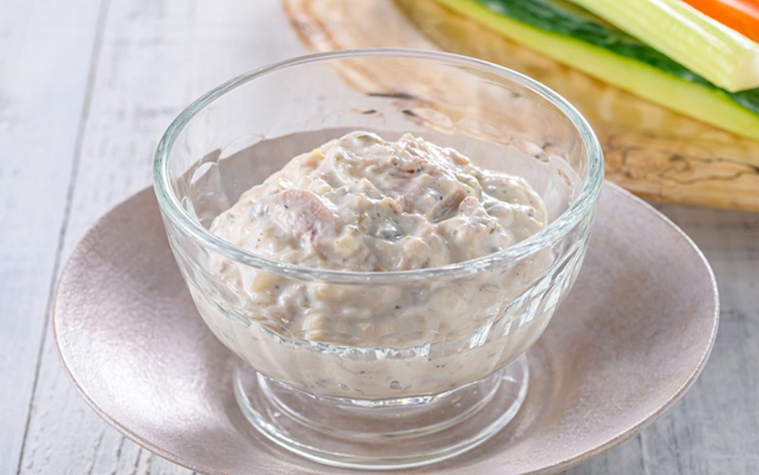 画像：ツナの豆乳グルトディップ