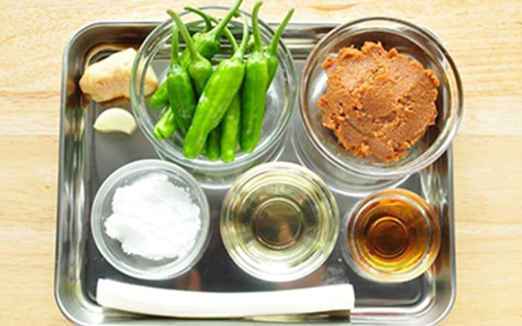 画像：ご飯が進む。風味豊かな薬味味噌