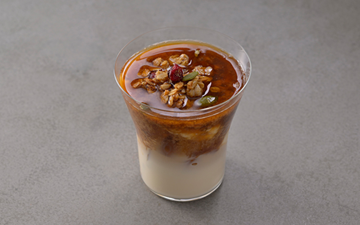 画像：豆乳グラノーララテ（ice）