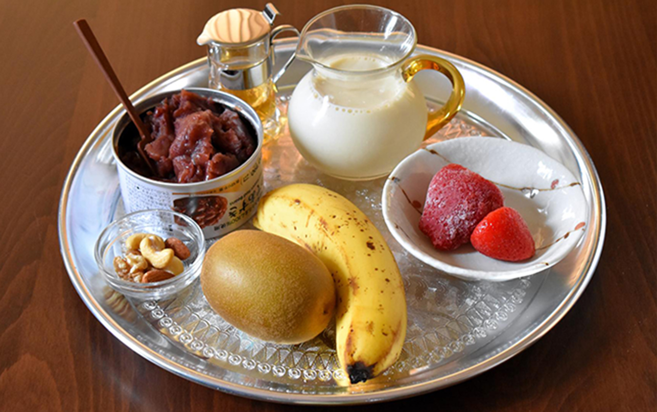 「豆乳チェー」基本レシピ　材料1