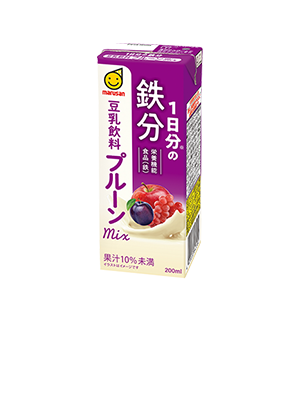 1日分の鉄分 豆乳飲料 プルーンmix 200ml