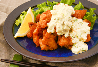チキン南蛮豆乳タルタル