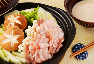 豚しゃぶ豆乳アイオリソース