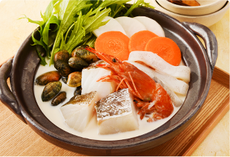 海鮮味噌豆乳鍋