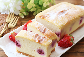 豆乳カッテージチーズのベイクドチーズケーキ