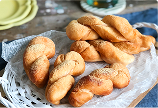 ふわっともっちり濃厚豆乳きな粉ドーナツ