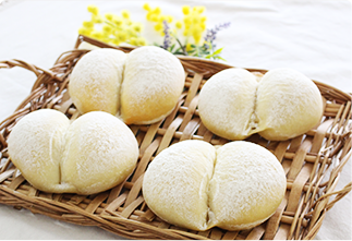 豆乳で作る白パン