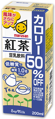 豆乳飲料 紅茶 カロリー50％オフ 200ml