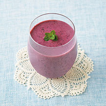 食物繊維たっぷりベリーベリースムージー