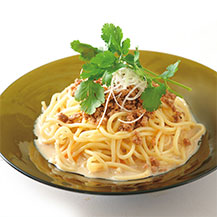 オーガニック豆乳の冷製ピリ辛坦々麺