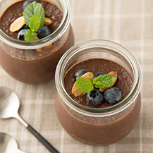 カカオチアシードプディング