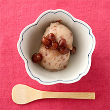 豆乳小倉アイス