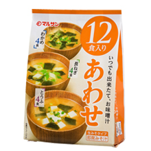 INSTANT MISO SOUP AWASE 12Packs