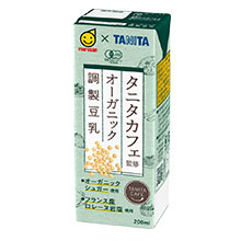 タニタカフェ監修 オーガニック 調製豆乳 200ml