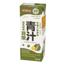 豆乳飲料 青汁豆漿（アオジルドウジャン） 200ml