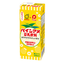 豆乳飲料 パインアメ 200ml（2024年3月1日新発売）